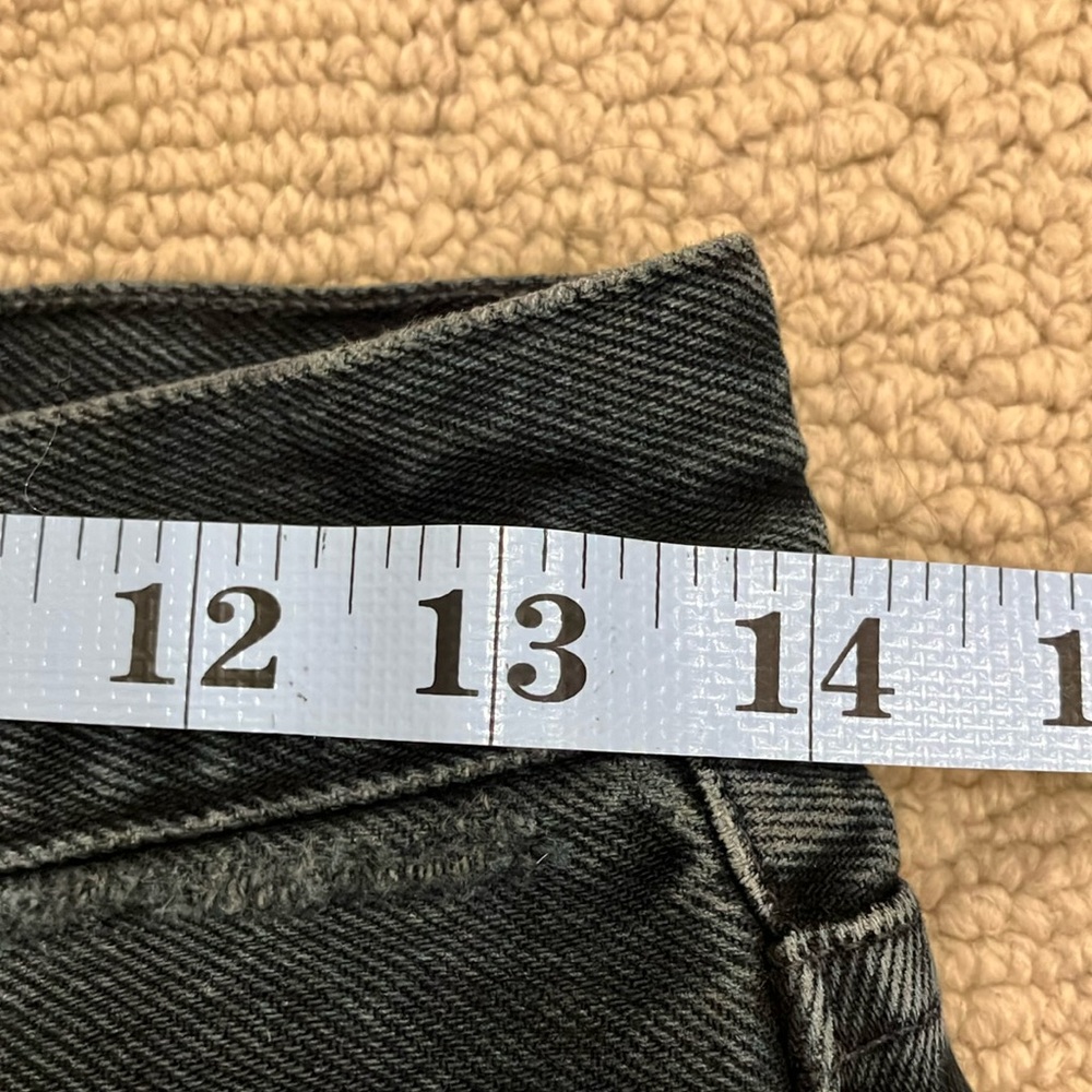 Agolde Riley Jeans 26 washed black - Picture 8 of 13
